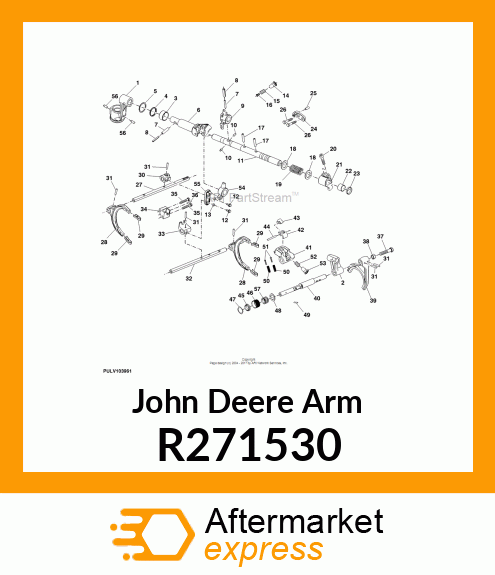 ARM, PARK SHIFT ARM R271530