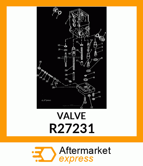 VALVE,METERING R27231