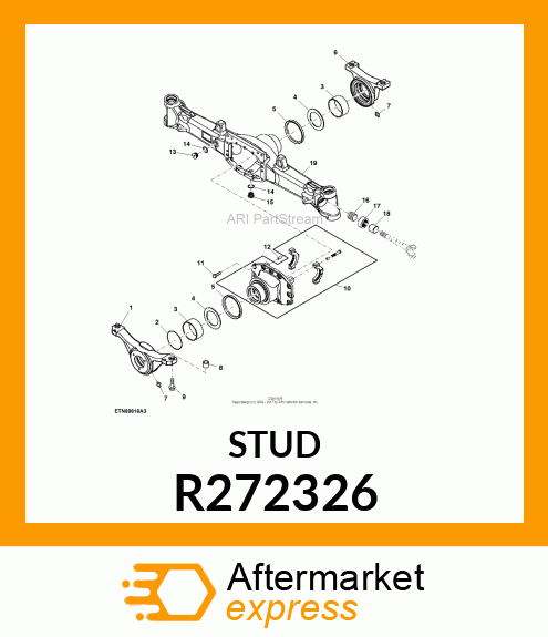 DOWEL PIN, INPUT QUILL HOUSING R272326