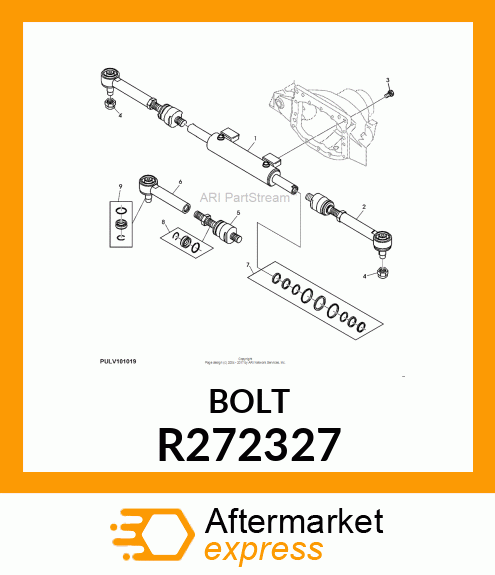 CAP SCREW, STEERING CYLINDER R272327