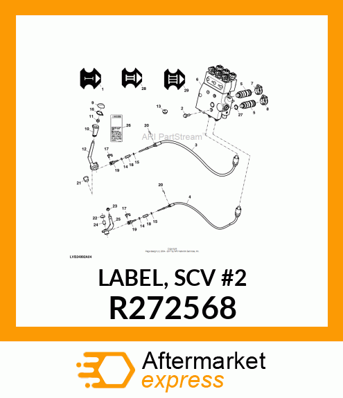 LABEL, SCV #2 R272568