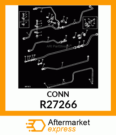 CONNECTOR,UNION R27266