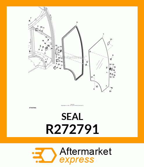 WEATHERSTRIP, WEATHERSTRIP, DOORS R272791