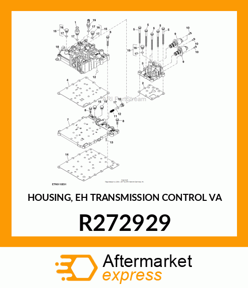 HOUSING, HOUSING, EH TRANSMISSION C R272929