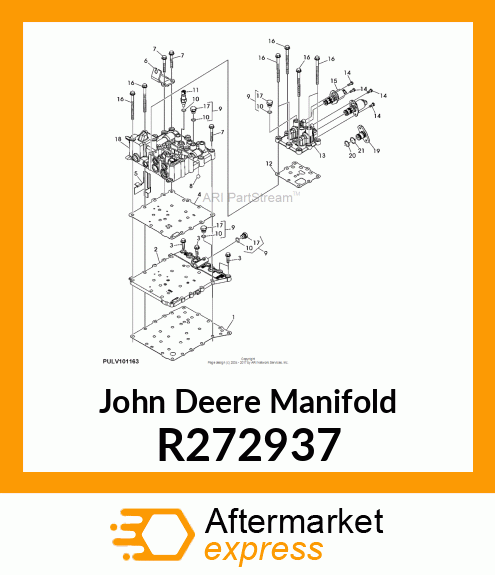 MANIFOLD, MANIFOLD, TRASNSMISSION C R272937