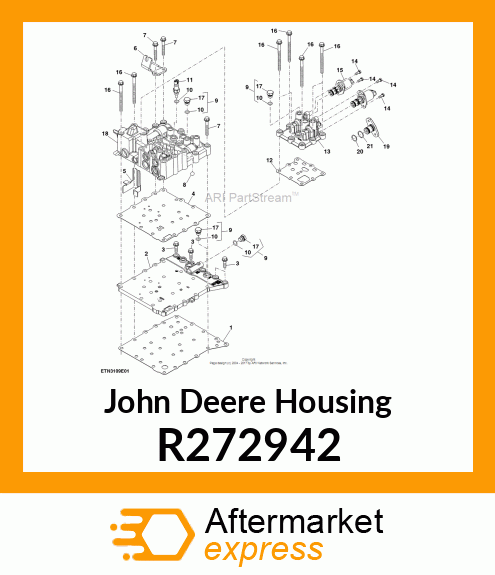 HOUSING, TRANSMISSION CONTROL VALVE R272942