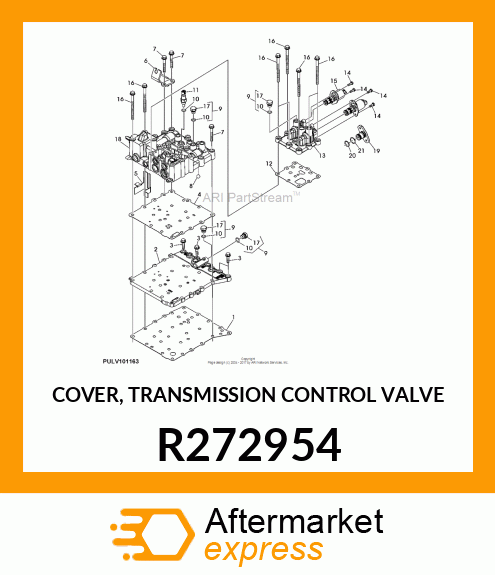 COVER, TRANSMISSION CONTROL VALVE R272954