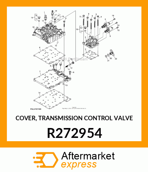 COVER, TRANSMISSION CONTROL VALVE R272954