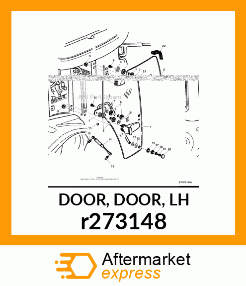 DOOR, DOOR, LH r273148