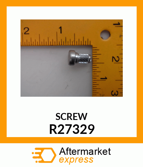 SCREW,SPECIAL DRIVE R27329