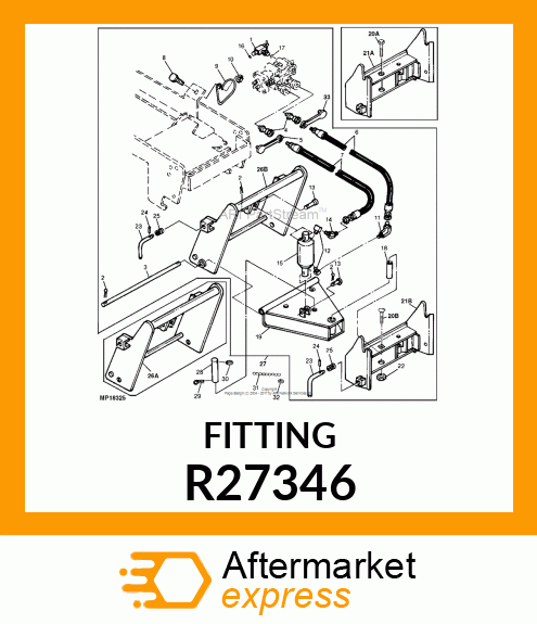 FITTING, CONNECTOR R27346