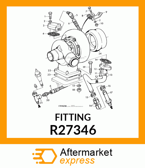 FITTING, CONNECTOR R27346