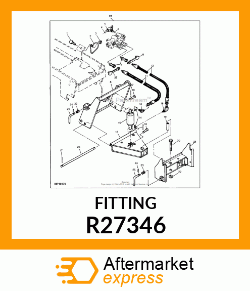 FITTING, CONNECTOR R27346