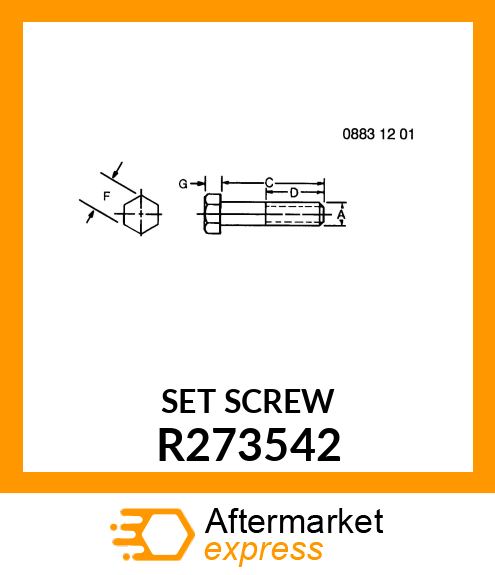 SET SCREW R273542