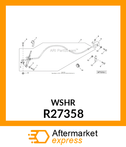 WASHER,SPECIAL R27358