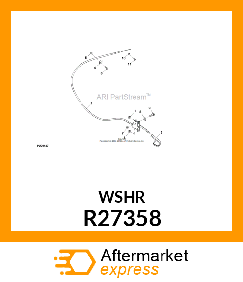 WASHER,SPECIAL R27358