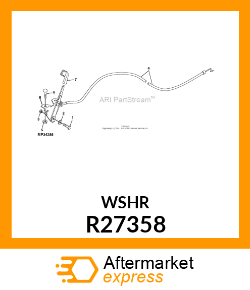 WASHER,SPECIAL R27358