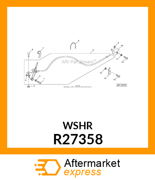 WASHER,SPECIAL R27358