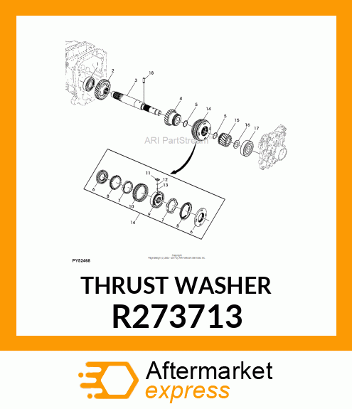 THRUST WASHER R273713