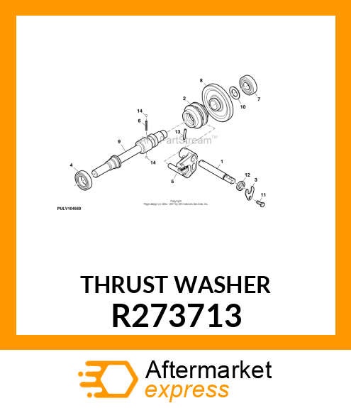 THRUST WASHER R273713