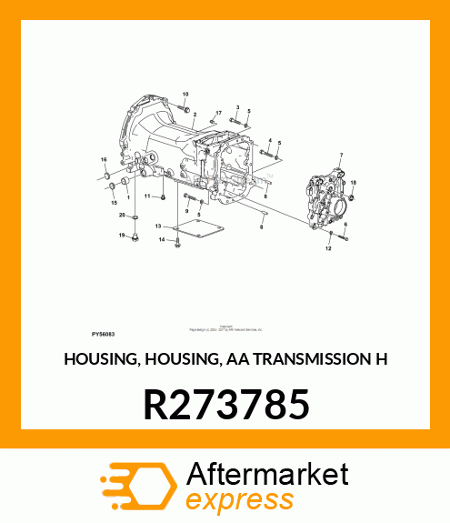 HOUSING, AA TRANSMISSION HOUSING R273785