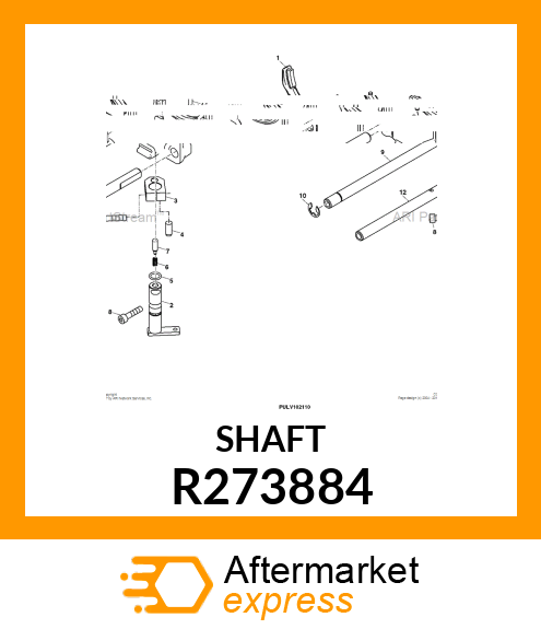 SHAFT, PTO SHIFTER R273884