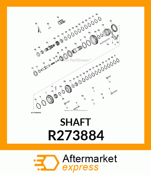 SHAFT, PTO SHIFTER R273884