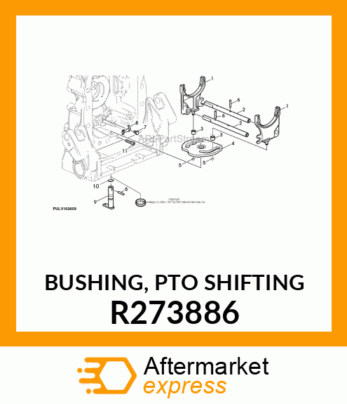 BUSHING, PTO SHIFTING R273886