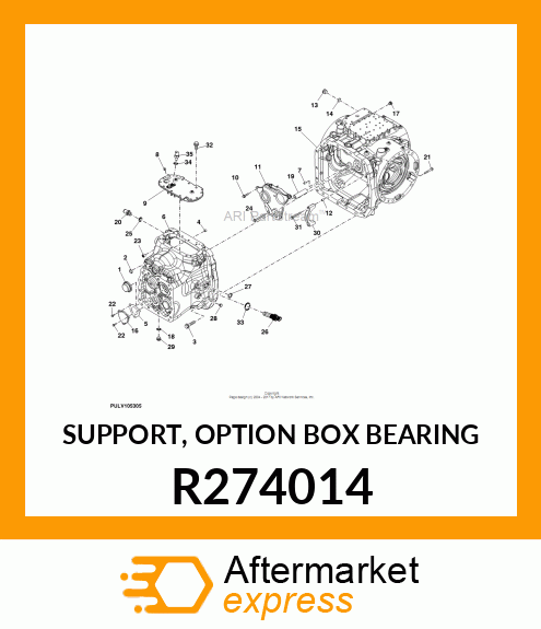 SUPPORT, OPTION BOX BEARING R274014