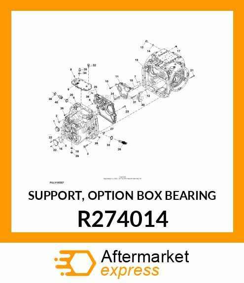 SUPPORT, OPTION BOX BEARING R274014