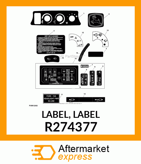 LABEL, LABEL R274377