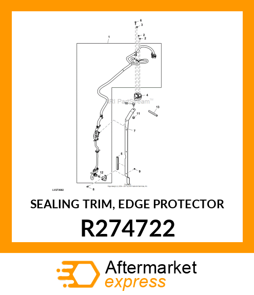 SEALING TRIM, EDGE PROTECTOR R274722