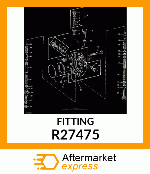 BUSHING,ADJUSTING SCREW R27475