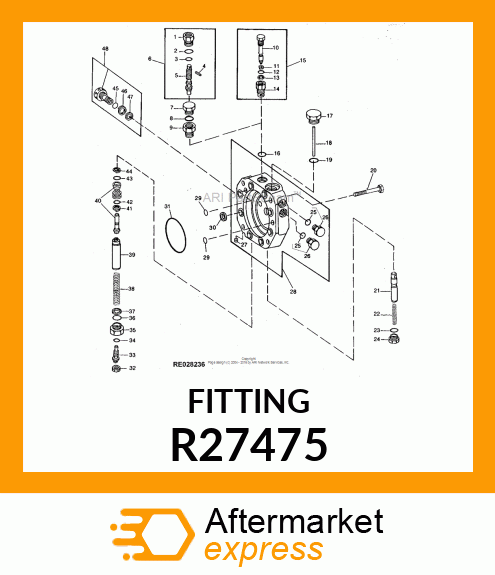 BUSHING,ADJUSTING SCREW R27475