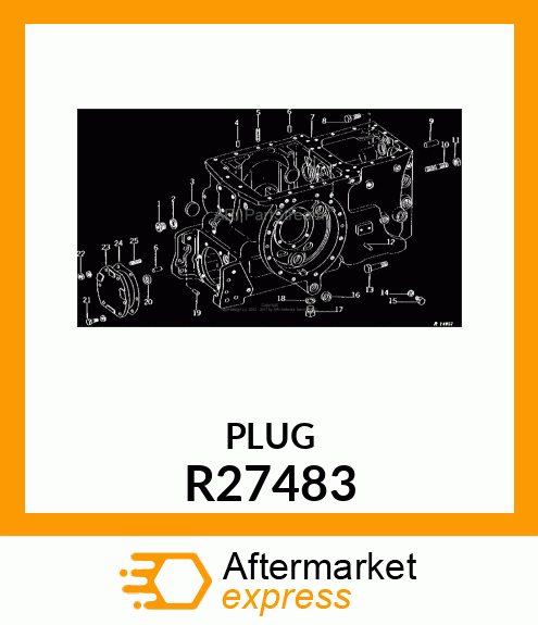 FITTING PLUG R27483