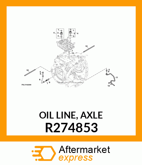 OIL LINE, AXLE R274853