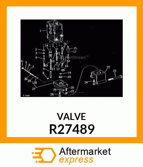 VALVE,FLOW CONTROL R27489