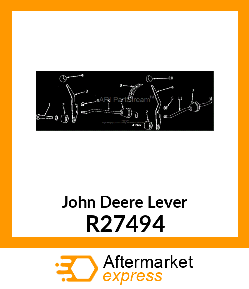 LEVER,SELECTIVE CONTROL VALVE,INNER R27494