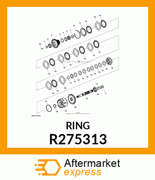 SNAP RING, SNAP RING, EXTERNAL R275313