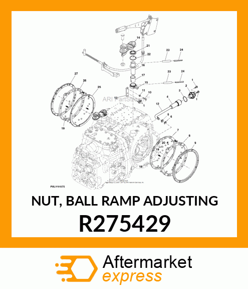 NUT, BALL RAMP ADJUSTING R275429