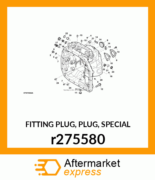 FITTING PLUG, PLUG, SPECIAL r275580