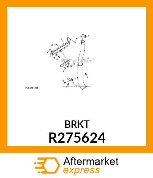 BRACKET, 5030 SIDE EXHAUST R275624