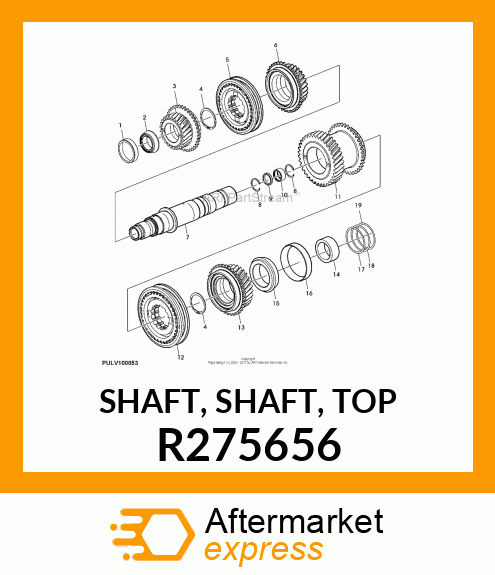 SHAFT, SHAFT, TOP R275656