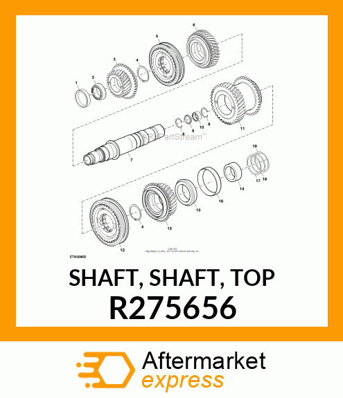 SHAFT, SHAFT, TOP R275656