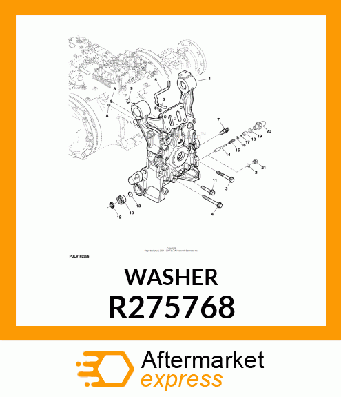 WASHER R275768