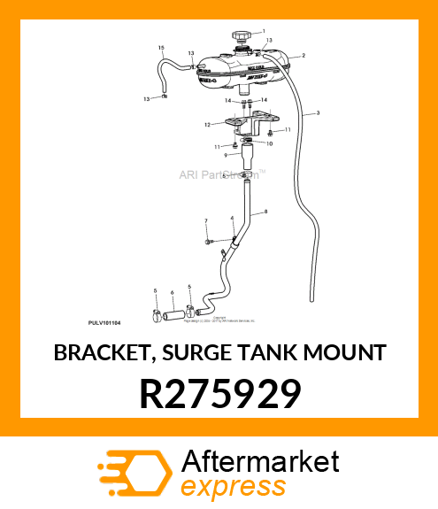 BRACKET, SURGE TANK MOUNT R275929