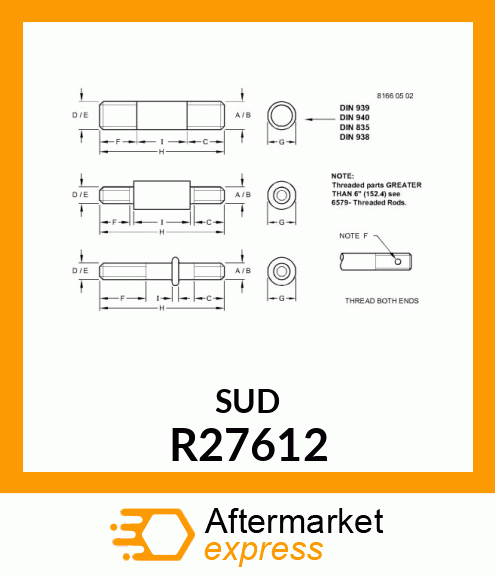 STUD R27612