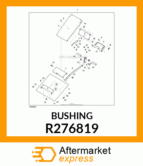 BUSHING, STEERING SHAFT R276819