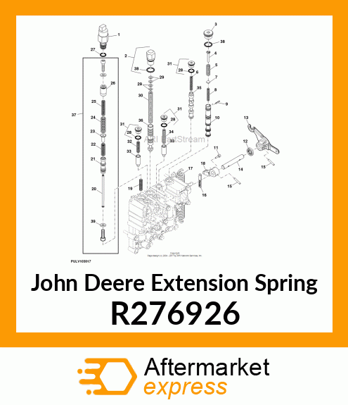 EXTENSION SPRING, EXTENSION SPRING, R276926