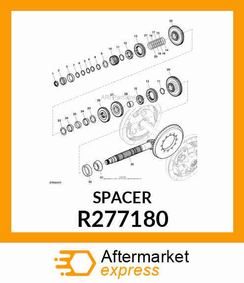 SPACER R277180